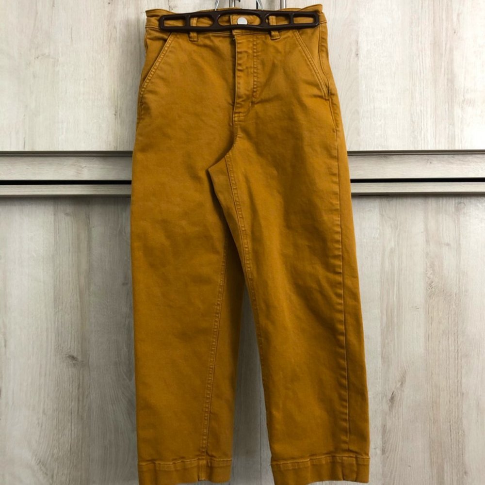 Everlane Straight leg croppped pant Size 00 short